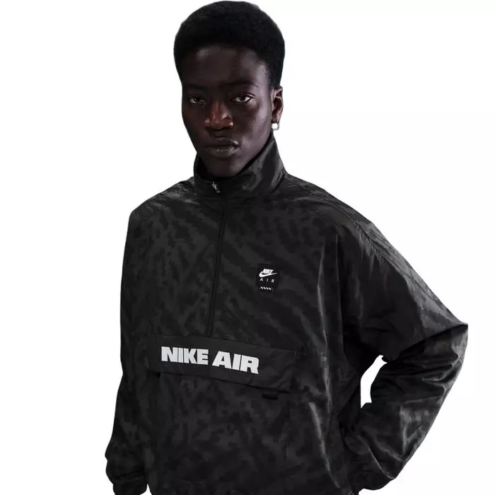 Nike Men's Air 1/2 Zip Jacket - Water-Repellent | Hibbett